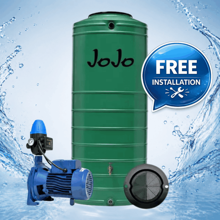 1000l Jojo water backup system