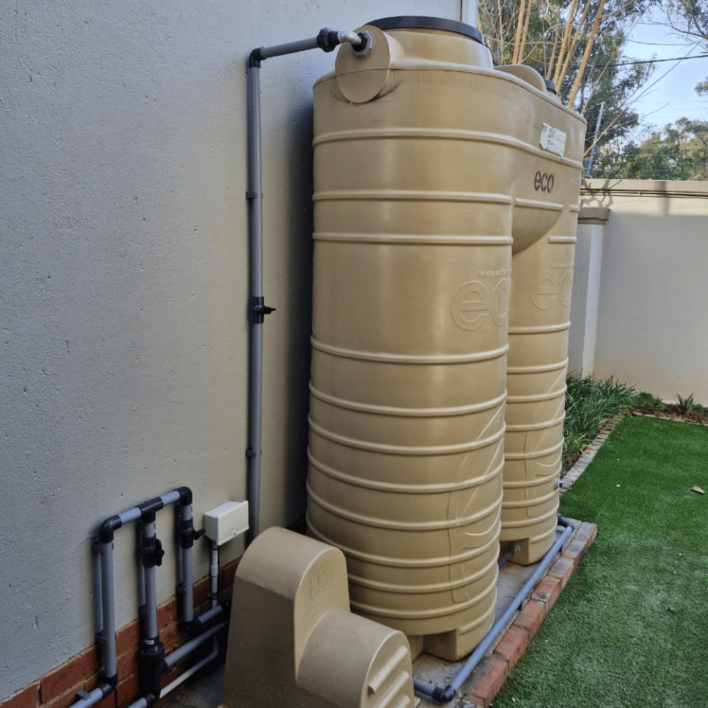 water backup system