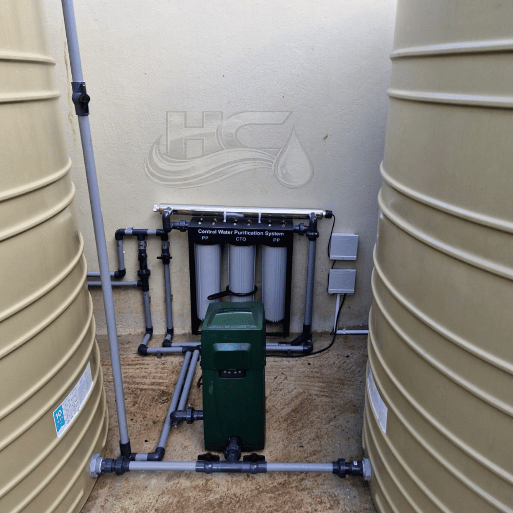 water backup system