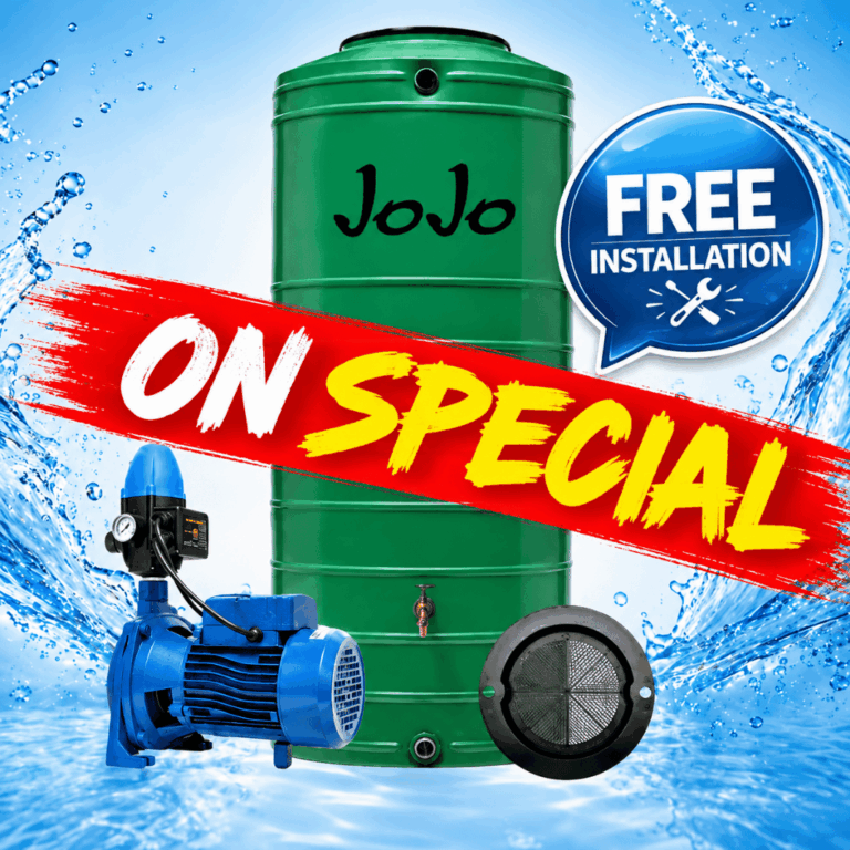 1000l Jojo water backup package